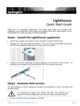 Opengear Lighthouse Appliance Quick start guide