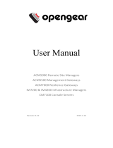 Opengear OpenGear User manual