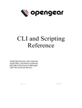 Opengear CLI and Scripting Reference_4-5 Owner's manual