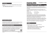 DANLERS EXTLSW 16A Installation guide