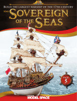Deagostini HMS Sovereign of Seas User guide