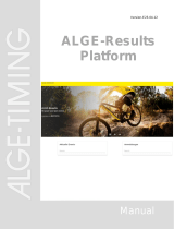 ALGE-Timing ALGE-Results User guide