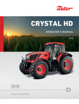 Zetor CRYSTAL HD 2018 User manual