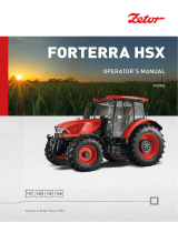 Zetor FORTERRA HSX 2019 User manual