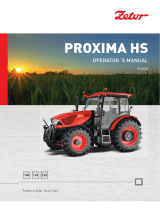 Zetor PROXIMA HS 2021 User manual