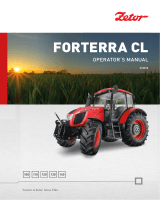 Zetor FORTERRA CL 2018 User manual