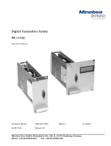Minebea IntecDigital Transmitter Family PR 1710/..