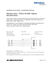 Minebea Intec YCC02-R12M6 | Option: M5 | M25 | M35 Owner's manual