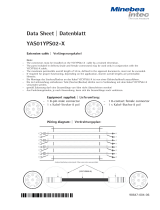 Minebea IntecYAS01YPS02-X Extension cable