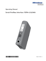 Minebea IntecSerial Profibus Interface YSPI4-232/485