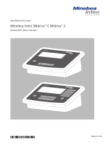 Minebea Intec Midrics MIS1 | MIS2 Indicators Owner's manual