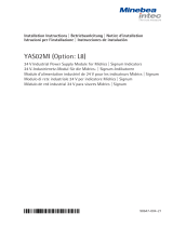 Minebea IntecYAS02MI Option: L8, 24 V Industrial Power Supply Module for Midrics | Signum Indicators