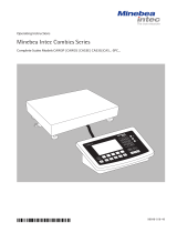 Minebea Intec Combics Complete Scales CAW3P | CAW3S | CAS3E/G | CAS...-SPC... Owner's manual