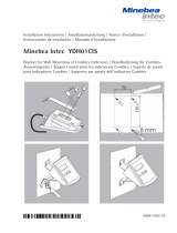 Minebea Intec Bracket for Wall Mounting of Combics Indicators Owner's manual