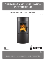 Heta Scan-line 805 Aqua Operating instructions