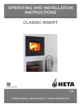 Heta Classic 1 & 2 insert Operating instructions