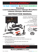 BatteryMINDer 128/244CEC2 User manual