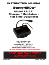 BatteryMINDer 12151 User manual