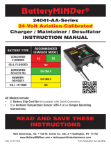 BatteryMINDer 24041-AA-S2, -S3, -S5 User manual