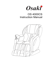 Osaki OS-4000 CS / LS Leg Portion Installation guide