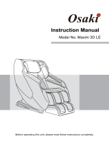 Osaki Maxim 3D Installation guide