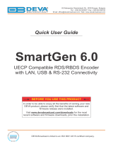 DEVA Broadcast SmartGen 6.0 Quick User Manual