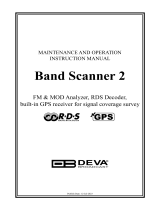 DEVA Broadcast Band Scanner 2 User manual