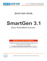 DEVA Broadcast SmartGen 3.1 Quick User Guide