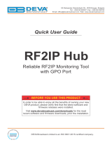 DEVA Broadcast RF2IP Hub Quick User Guide