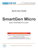 DEVA Broadcast SmartGen Micro Quick User Guide