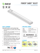 DIODE LEDFENCER® Series SABER™ SELECT - Color Selectable Lighting System