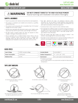 DIODE LED DAZZLE® RGB  Installation guide