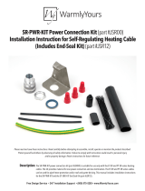 WarmlyYours SR-PWR-Kit Power Connection Kit Installation guide