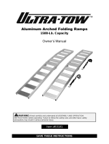 Ultra-towFolding Arched Aluminum Loading Ramp Set