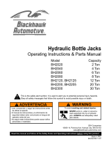 Blackhawk Automotive BH2080 Owner's manual