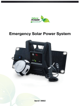 Nature PowerEmergency Solar Powerpack System