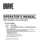 Brave BRPFS108E Owner's manual