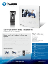 Swann Communications Door Phone Video Intercom Owner's manual