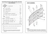 Stonegate Decorative Wood Bridge Owner's manual