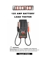 Ironton 37800 Owner's manual
