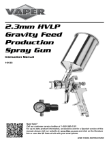 Vaper HVLP Touch-Up Paint Spray Gun Set Owner's manual