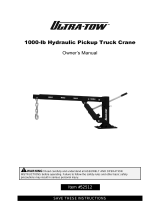 Ultra-tow Hydraulic Pick-Up Truck Crane Owner's manual