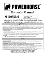 Powerhorse3-Pt. Horizontal/Vertical Log Splitter