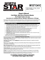 NORTHSTAR Gas Cold Water Pressure Washer Owner's manual