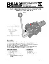 Brand Hydraulics PLS755T4JRSH Owner's manual