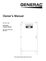 Generac HTS-N-600K3 Owner's manual