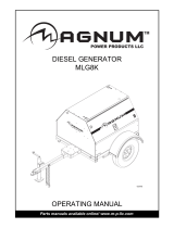 Generac Towable Mobile Diesel Generator, 9k Owner's manual