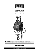 BannonCompact Electric Cable Hoist