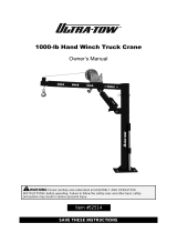 Ultra-tow Pickup Truck Crane Owner's manual