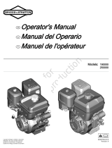 Briggs & Stratton 19N132-0051-F1 Owner's manual